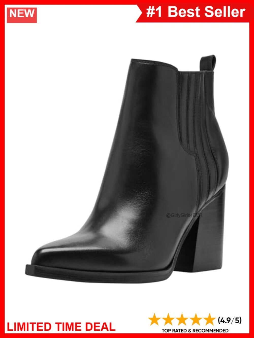 Marc Fisher Matter Women's Pointed Toe Chelsea Ankle Booties